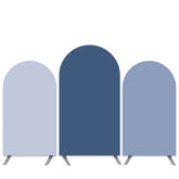 Lofaris Pure Color Navy Blue Double Side Birthday Arch Backdrop Kit